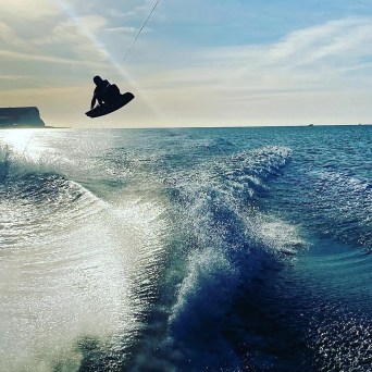 wakeboarding