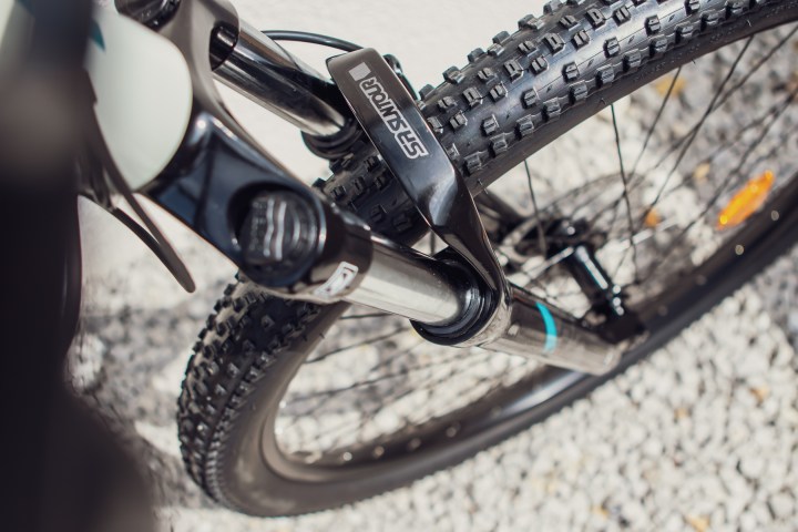 a close up of a motorcycle